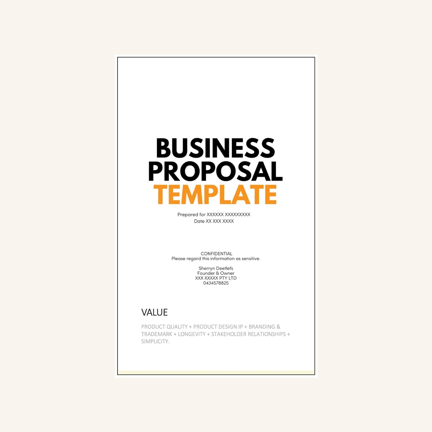 The Only Business Proposal Bundle You Need To Sell Your Small Business